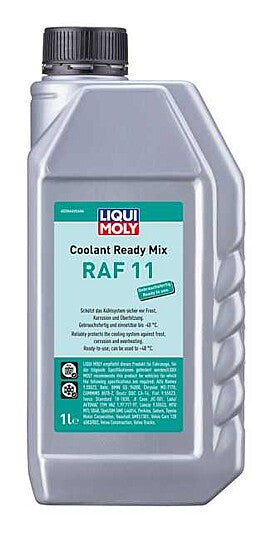 Coolant & Antifreeze Ready Mix RAF 11 - 1LT