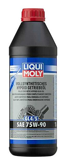 Fully Synthetic Hypoid Gear Oil (GL4/5) 75W-90