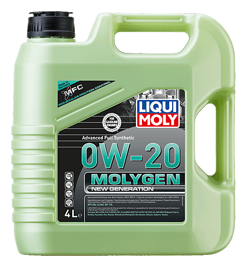 Molygen New Generation 0W-20 - 4LT
