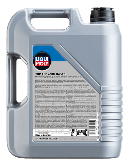Top Tec 6600 0W20 5LT