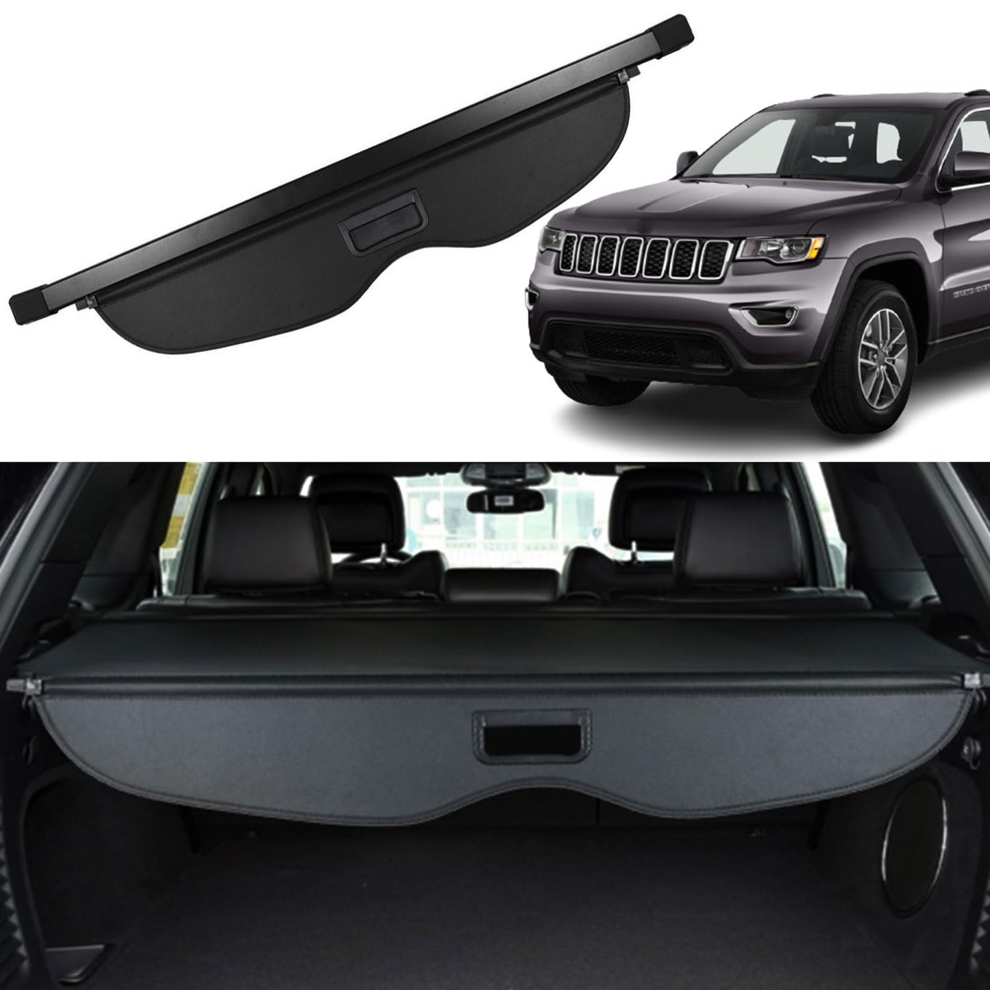 Cargo Rear Trunk Cover Fit for Jeep Grand Cherokee 2011-2021