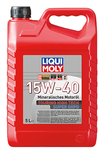 Touring High Tech Super SHPD 15W-40 5LT