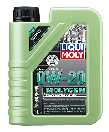 Molygen New Gener­a­tion 0W-20 - 1LT