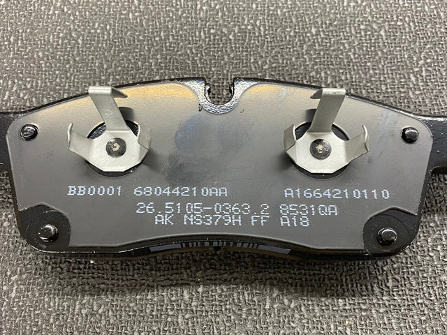Front Disc Brake Pad Kit - Mopar (68052369AE)
