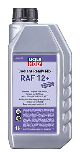 Coolant & Anti­freeze Ready Mix RAF 12+ - 1 LT