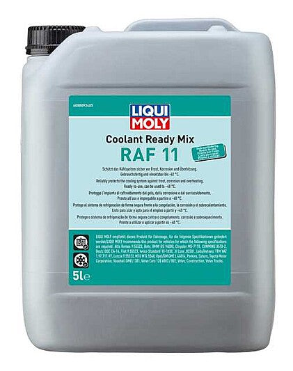 Coolant & Anti­freeze Ready Mix RAF 11 - 5LT