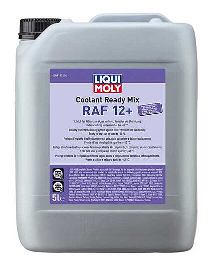 Coolant & Anti­freeze Ready Mix RAF 12+ - 5LT