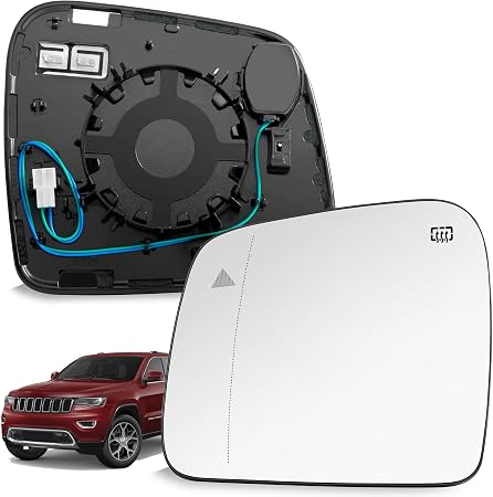 Left Side Mirror Glass Heater with Blind Spot