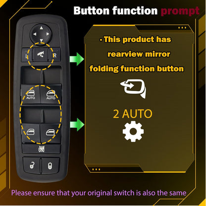 Power Window Switch for 2014-2020 - Folding