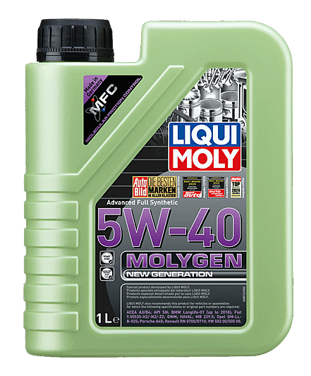 Molygen New Gener­a­tion 5W-40 - 1LT