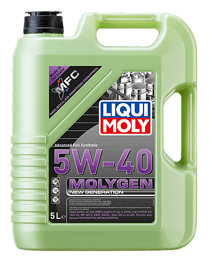 Molygen New Gener­a­tion 5W-40 - 5LT