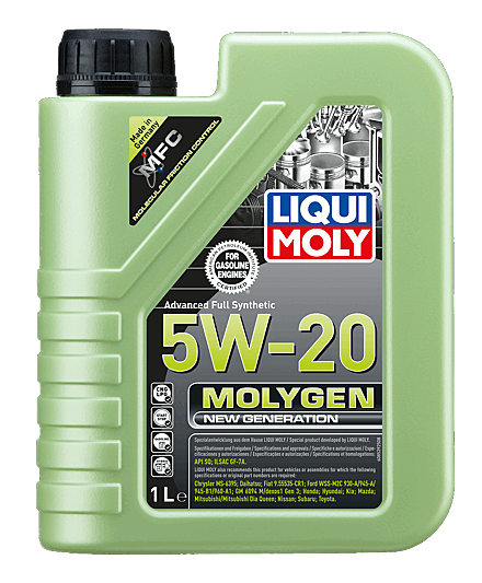 Molygen New Gener­a­tion 5W-20 - 1LT