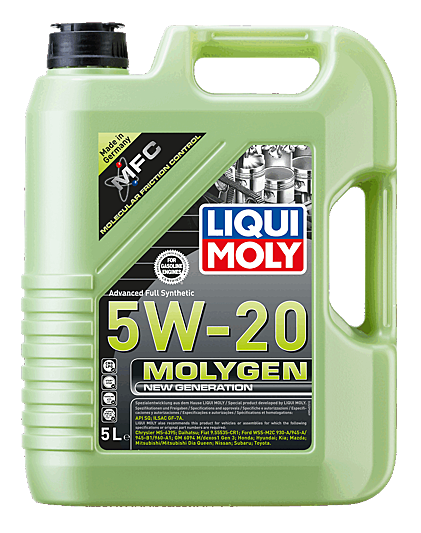 Molygen New Gener­a­tion 5W-20 - 5LT