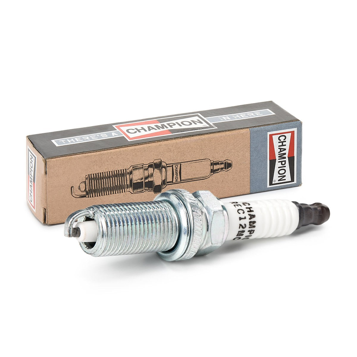 Genuine Champion 446 REC12MCC4 Coper plus Spark Plug (Set=  16 Sparks )